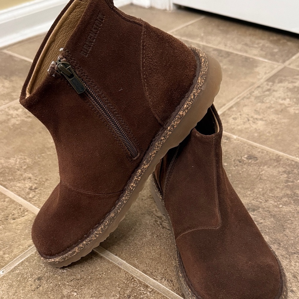 Birkenstock Brown Ankle Boots